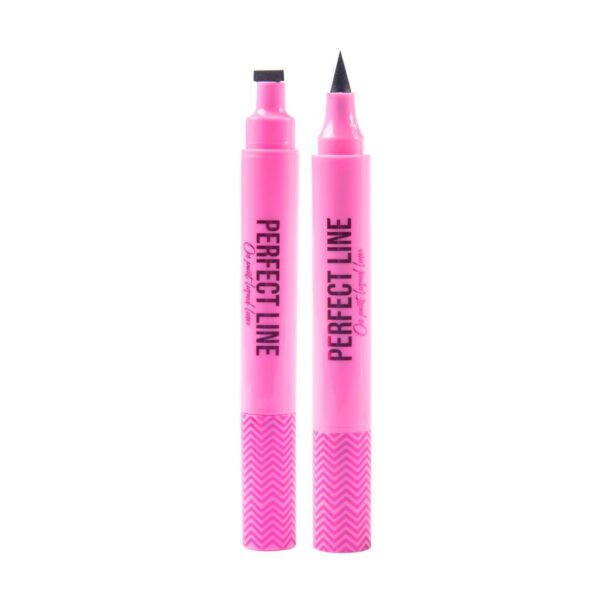 Delineador Líquido Miis Cosmetics 2 en 1 Perfect Line