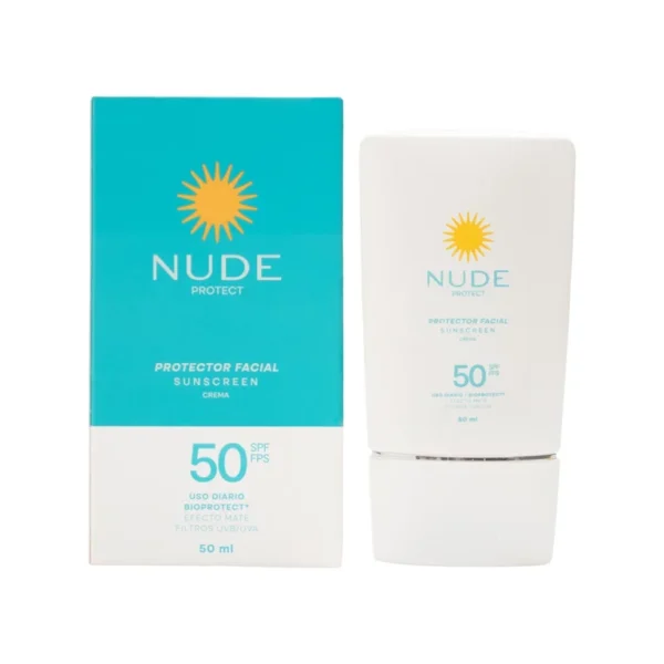 Protector Solar Crema Nude 50 FPS - Imagen 2