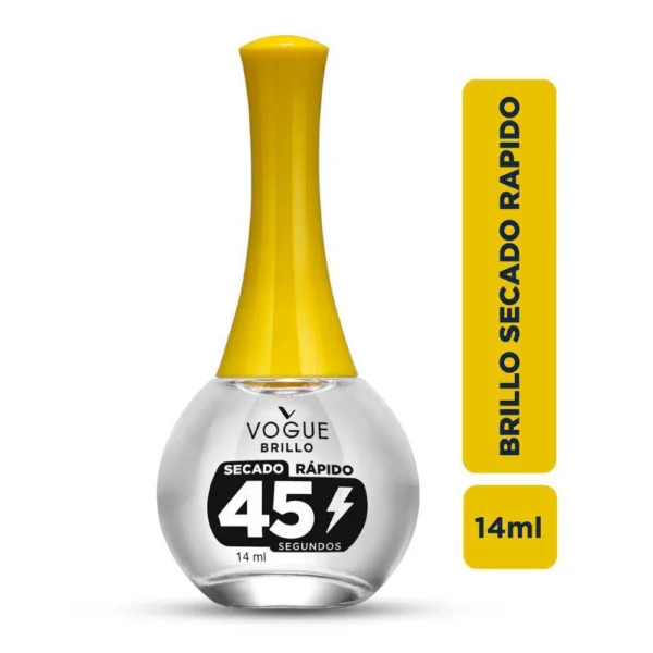 Esmalte De Uñas Vogue Brillo Secado Rápido 45 Seg - Imagen 2