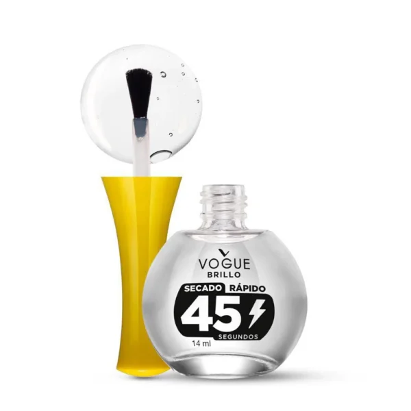Esmalte De Uñas Vogue Brillo Secado Rápido 45 Seg - Imagen 3