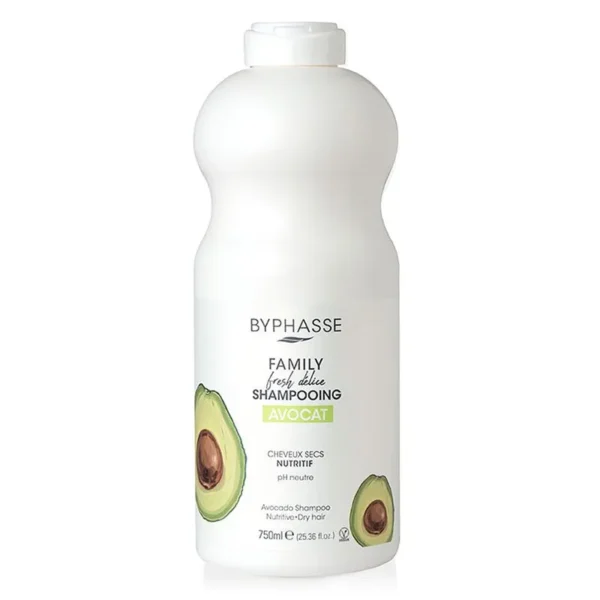 Shampoo Cabello Seco Byphasse Aguacate 750ml