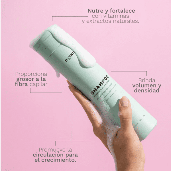 Shampoo Fuerza y Nutrición PYT - Imagen 2