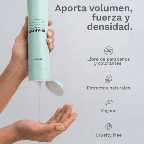 Shampoo Fuerza y Nutrición PYT - Imagen 3