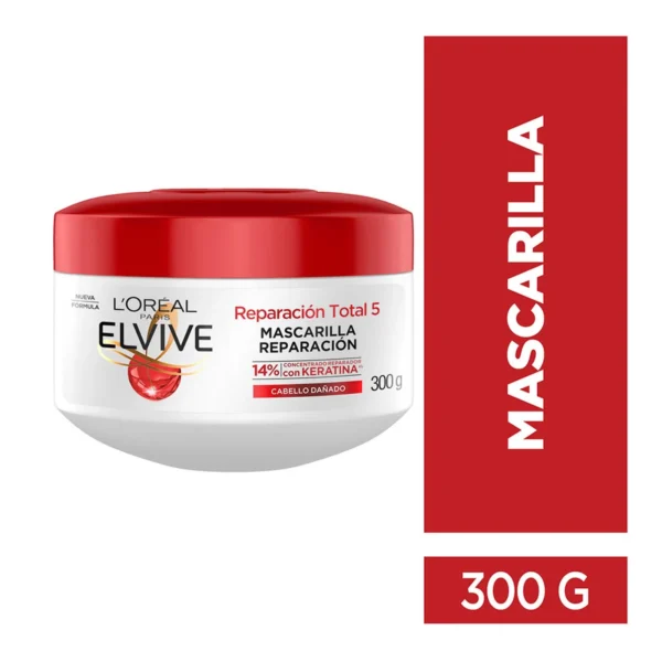 Mascarilla Elvive Reparación Total 5 300g