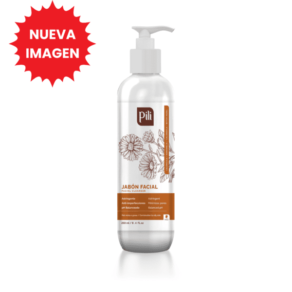 Jabón Facial Caléndula y Hamamelis Pili 250ml