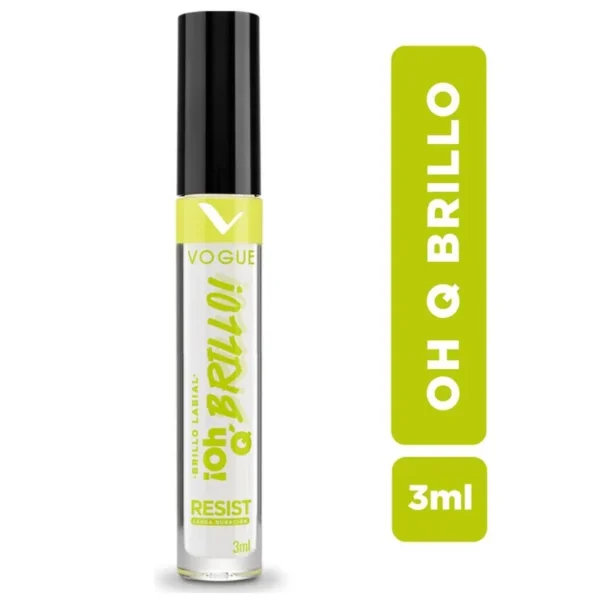 Brillo Labial ¡Oh Q' Brillo! Resist Top Coat Brillante Vogue 3ml