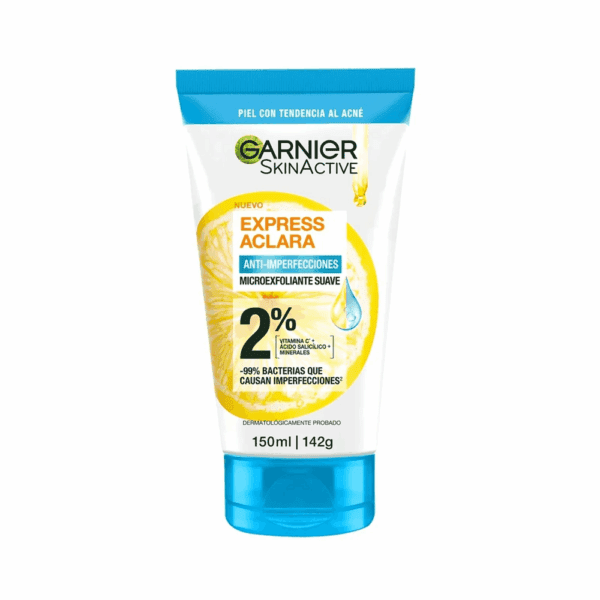 Microexfoliante Garnier Anti-Imperfecciones Express Aclara 150ml