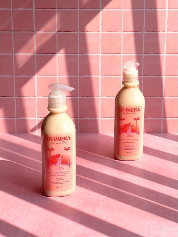 Tratamiento Capilar Capricci Club Quimera Silk Fibers 440ml - Imagen 2