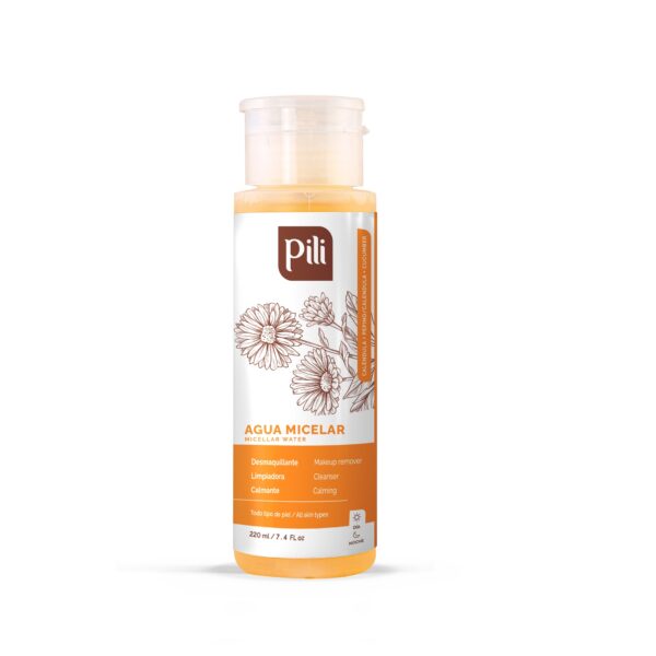 Agua Micelar con Caléndula y Pepino Pili 220ml