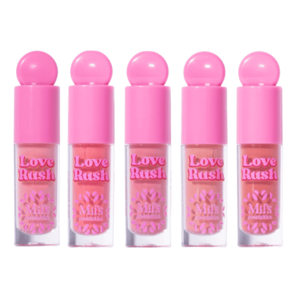 Set de Rubores Líquidos Miis Cosmetics Love Rush BFL01 X5 - Imagen 2