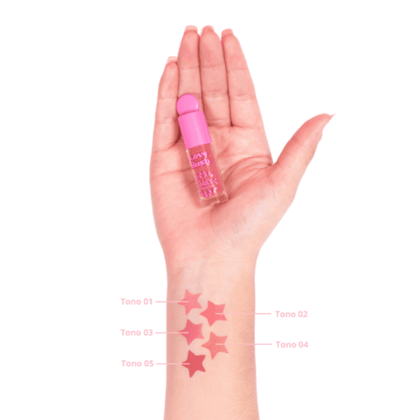 Set de Rubores Líquidos Miis Cosmetics Love Rush BFL01 X5 - Imagen 3