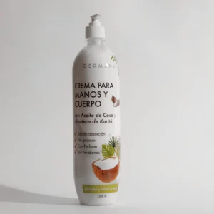 Crema para Manos y Cuerpo Dermanat Coco 1000ml