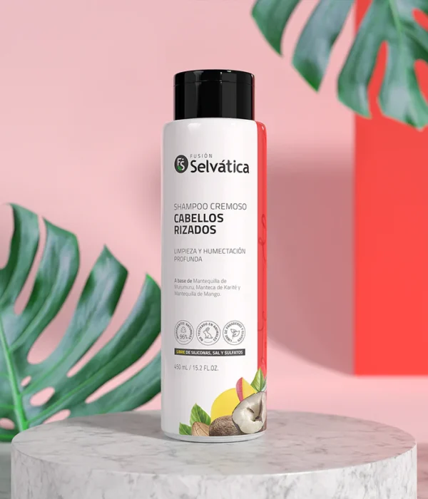 Shampoo Cremoso Fusión Selvática Cabellos Rizados - Imagen 3