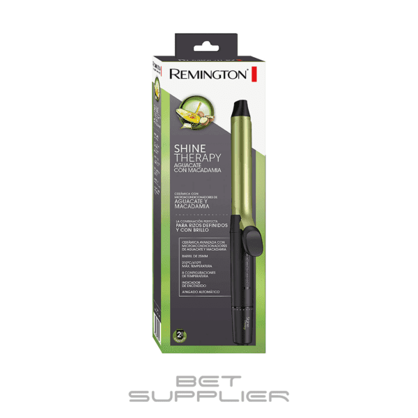 Rizador Remington Aguacate y Macadamia Negro - Imagen 2