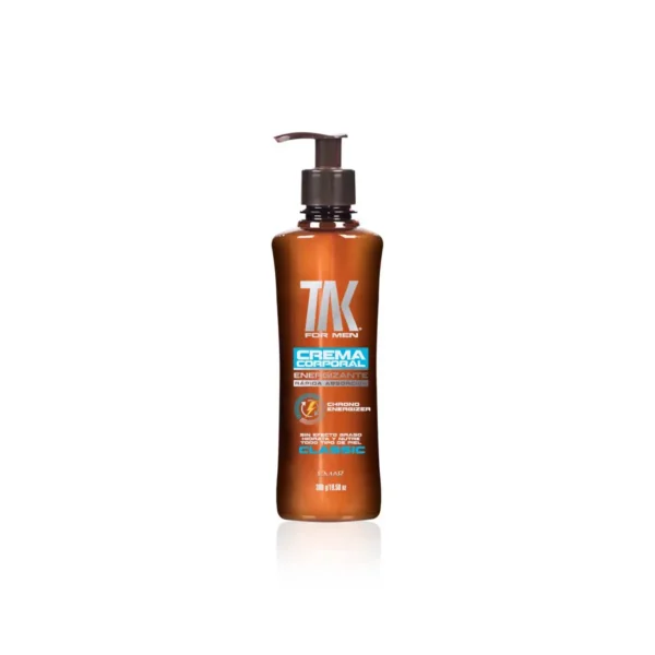 Crema Corporal Tak For Men Energizante Rápida Absorción Sport 300ml