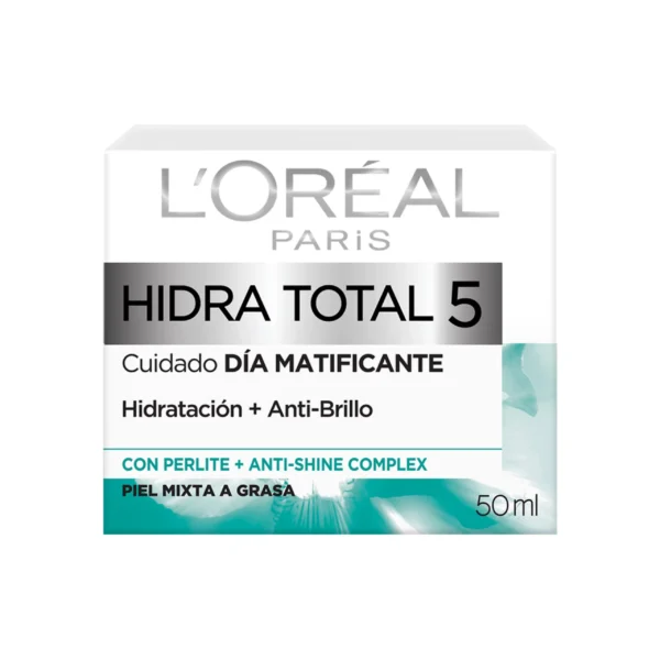 Crema Facial L'Oréal Paris Matificante Hidra Total 5 50ml - Imagen 2