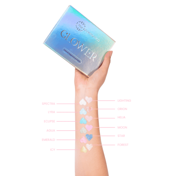 Paleta de Sombras Miis Cosmetics Glower Glow01 - Imagen 3