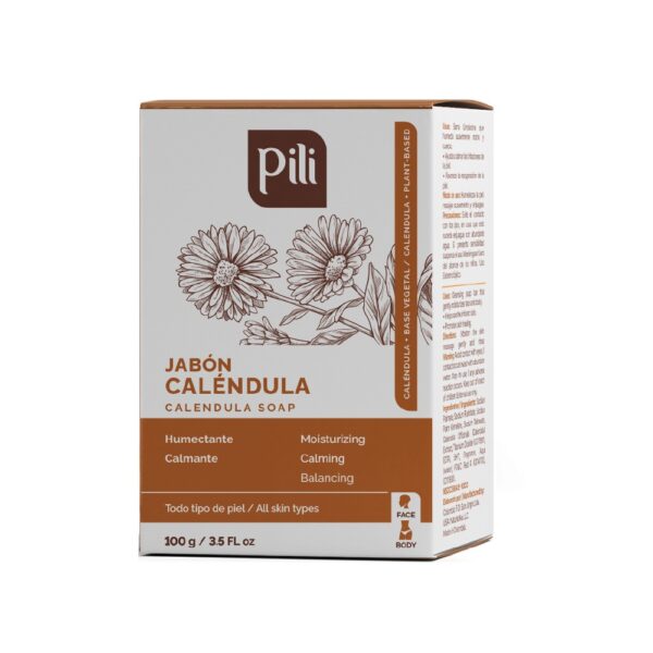 Jabón de Caléndula Calendula Soap Pili 100g