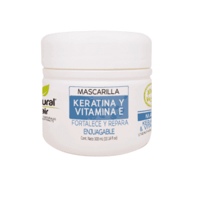 Mascarilla Capilar Natural Hair Restauradora Keratina Y Vitamina E