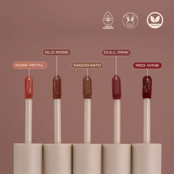Labial Líquido Velvet Touch Atenea - Imagen 4