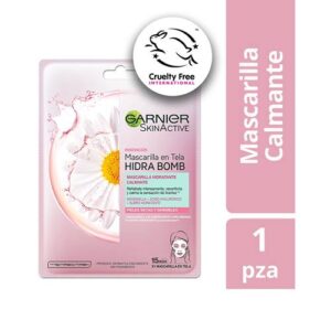 Mascarilla en Tela Garnier Hidra Bomb Calmante Manzanilla