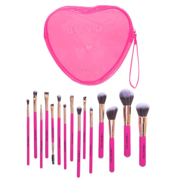 Kit de Brochas Montoc Purple Lovly X15