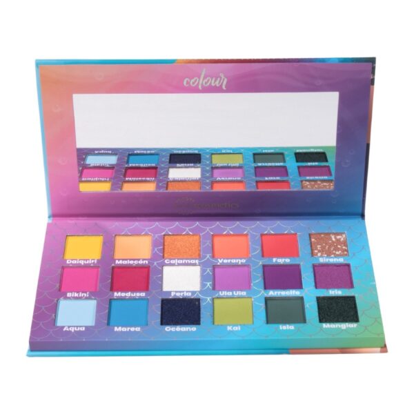 Paleta de Sombras Miis Cosmetics Siren Colour