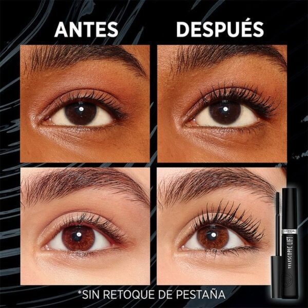 Pestañina L'Oréal Telescopic Lift Lavable - Imagen 2