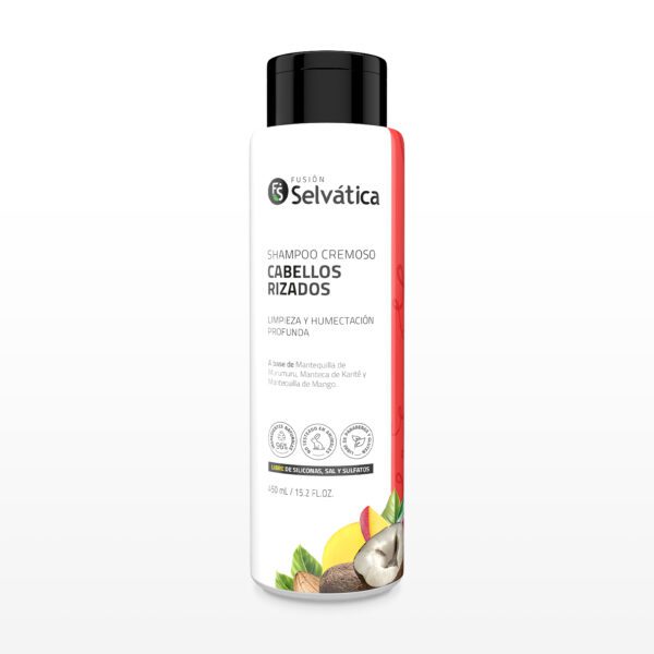 Shampoo Cremoso Fusión Selvática Cabellos Rizados