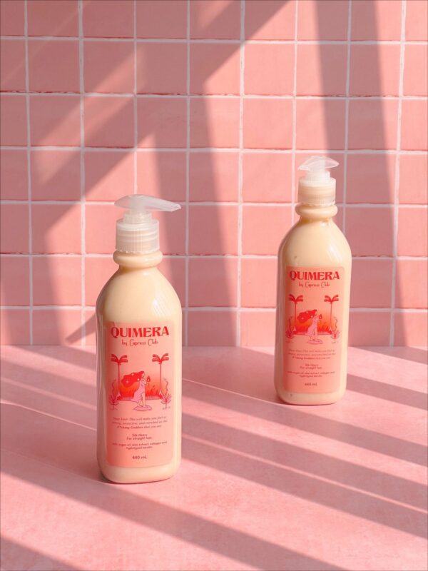 Tratamiento Capilar Capricci Club Quimera Silk Fibers 440ml - Imagen 3