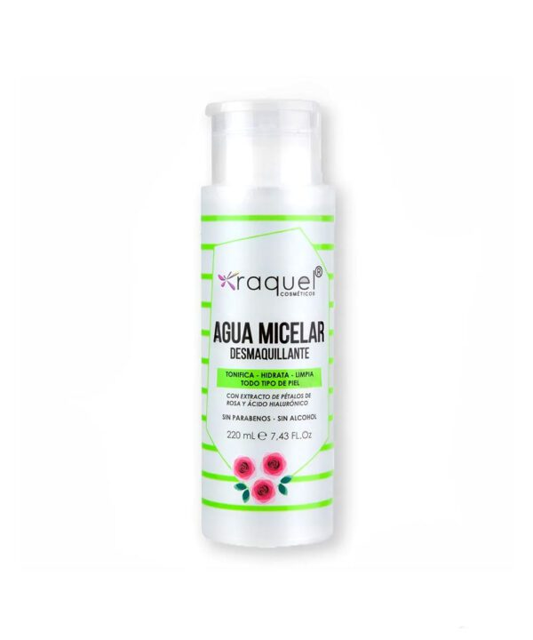 Agua Micelar Desmaquillante Raquel 220ml