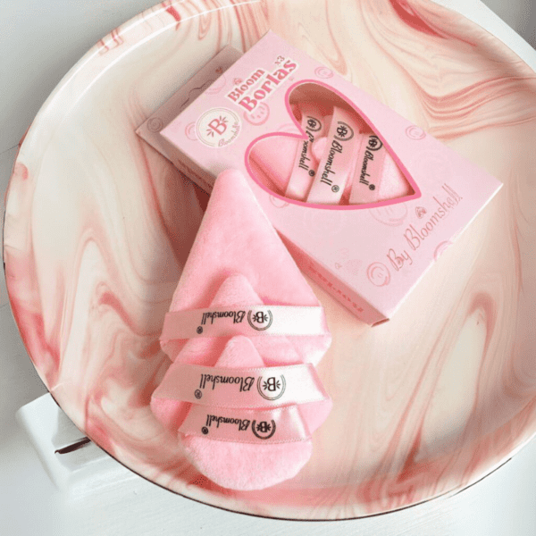 Borlas de Maquillaje Bloomshell x3