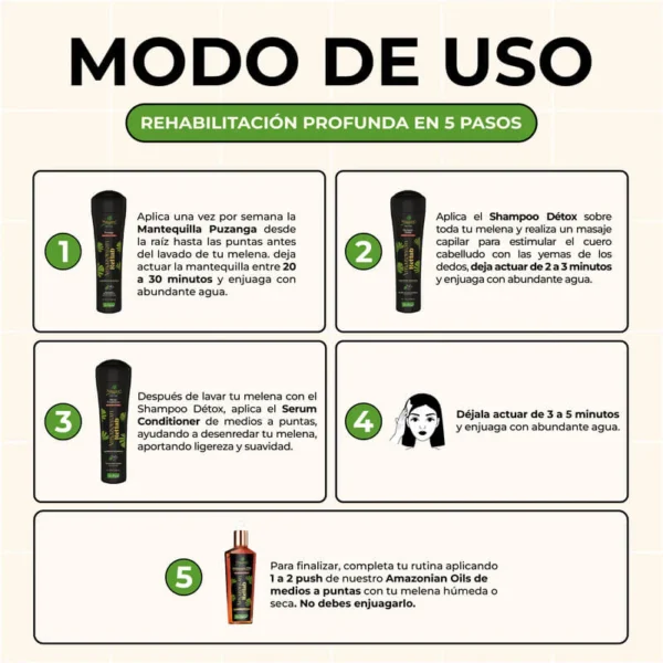 Aceites Amazonian Naissant Oils Rehab 120ml - Imagen 4
