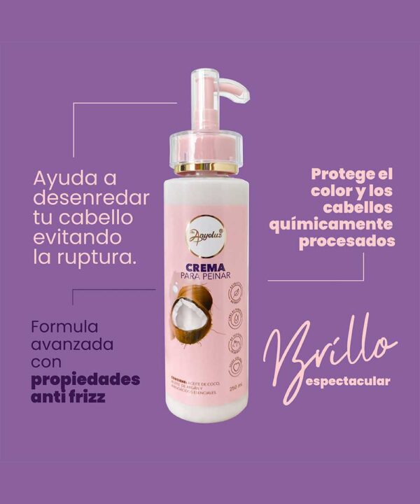 Crema para Peinar Anyeluz 250ml - Imagen 2