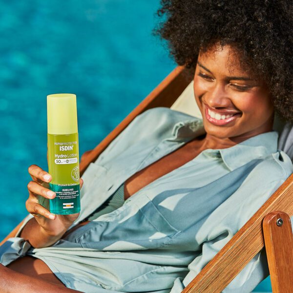 Fotoprotector Corporal ISDIN Bifásico Hydro Lotion 50 SPF - Imagen 2