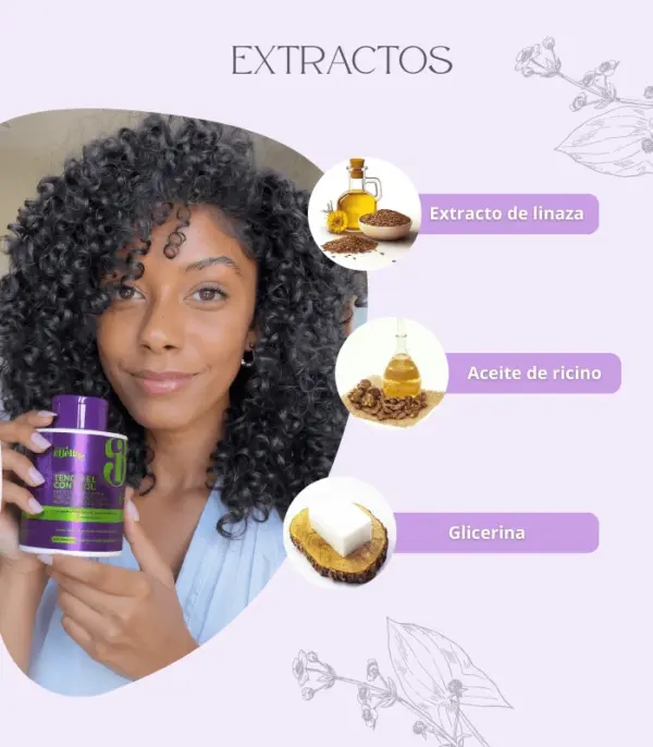 Gel para Cabello Melenas i Bella Natural 400ml - Imagen 2