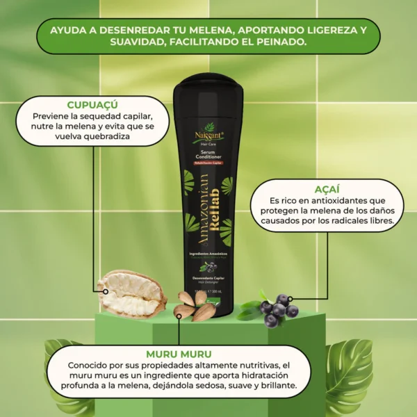 Serum Acondicionador Naissant Amazonian Rehab 300ml - Imagen 3