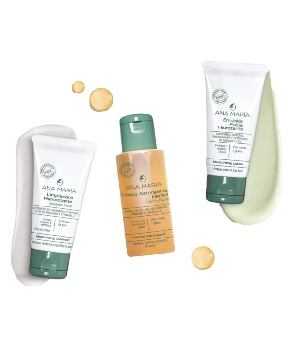Kit de Cuidado Facial Ana María Piel Grasa a Mixta