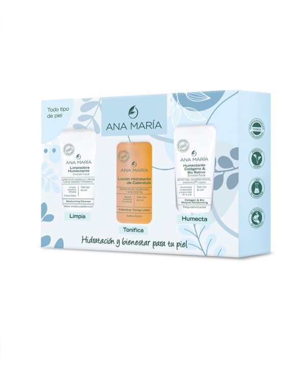 Kit de Cuidado Facial Ana María Piel Normal a Seca - Imagen 2
