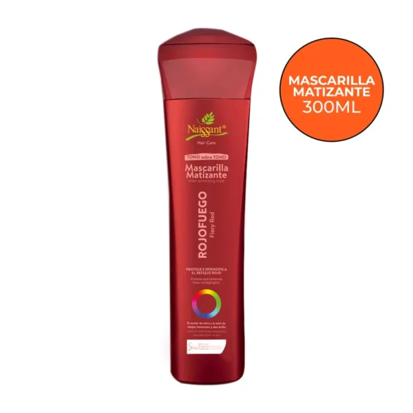 Mascarilla Naissant Matizante Rojo Fuego 300ml