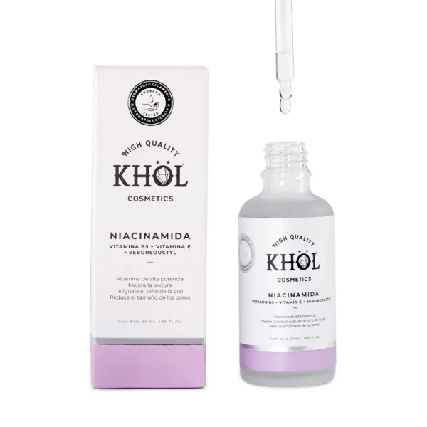 Sérum Facial Khol Niacinamida Vitamina B5 - Imagen 2