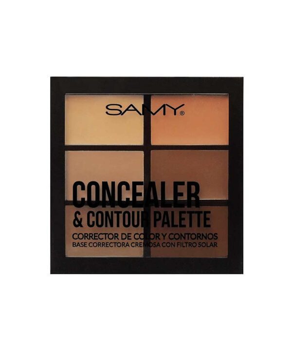 Paleta De Correctores y Contornos Samy Medium Dark