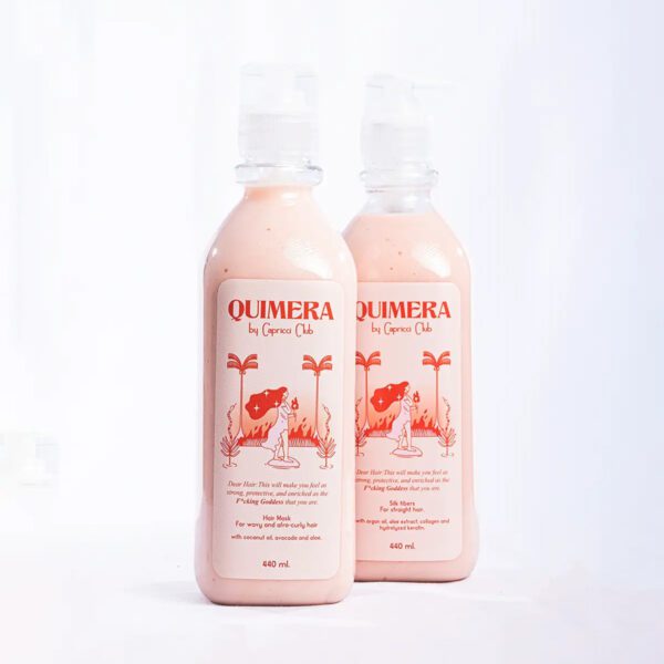 Tratamiento Capilar Capricci Club Quimera Silk Fibers 440ml