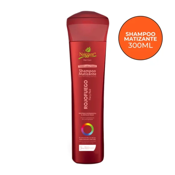 Shampoo Naissant Matizante Rojo Fuego 300ml