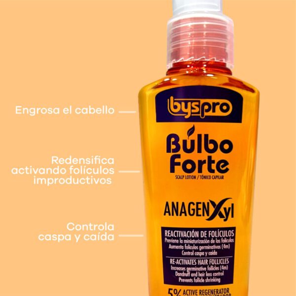 Tónico Capilar Byspro Anagenxyl Bulbo Forte 120ml - Imagen 2