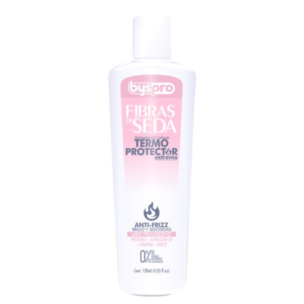 Termoprotector Byspro Fibras de Seda Liso Progresivo 120ml