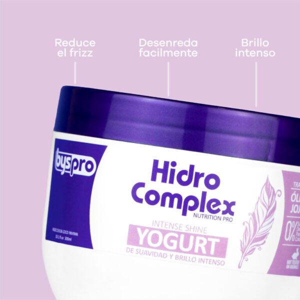 Tratamiento Byspro Yogurt Hidrocomplex 300ml - Imagen 2