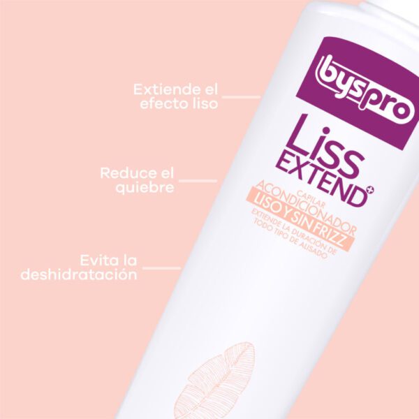 Acondicionador Byspro Liso Intenso 300ml - Imagen 2