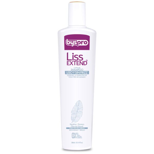 Shampoo Byspro Liso y SIn Frizz 300ml