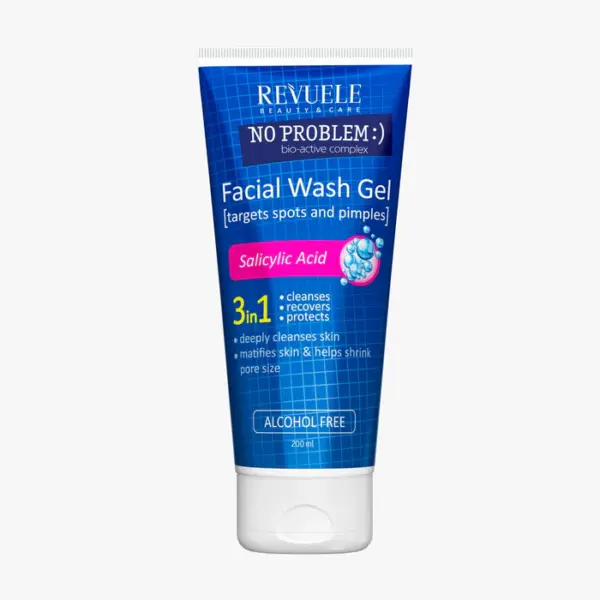 Gel Limpiador REVUELE 3 en 1 Acido Salicílico
